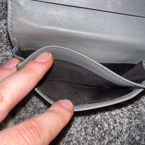 Gucci Grey Microguccissima Leather Card Case - Picture 3 of 14